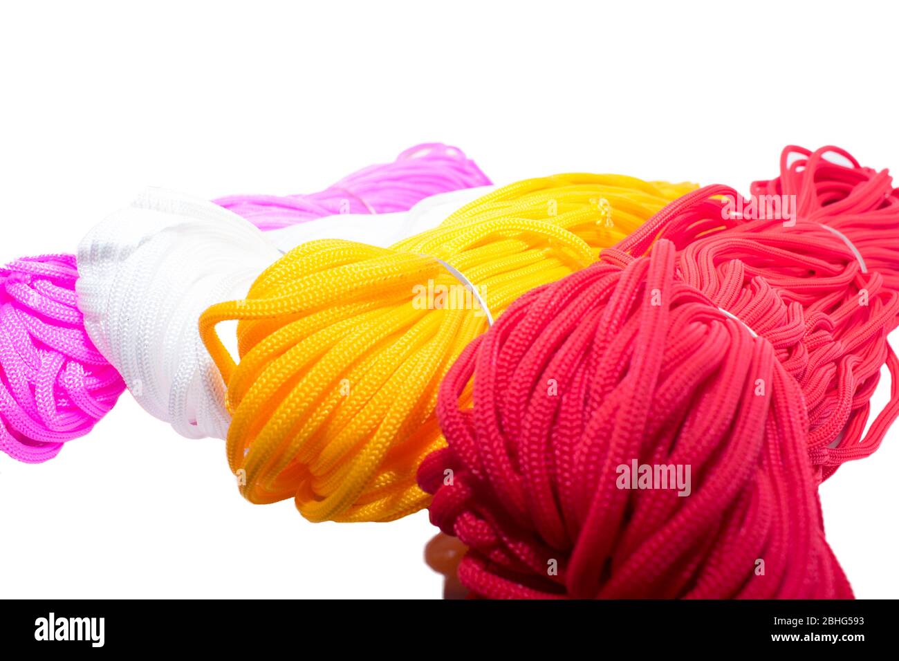 Nylon Knot Macrame Beading Braided Thread Cord Rope Stock Photo Alamy