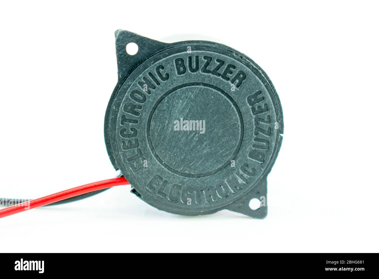 Electronic piezo buzzer, piezo buzzer Stock Photo Alamy