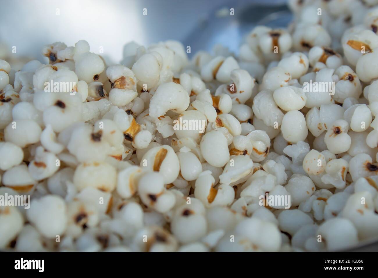 Boiled millet grains valuable Stock Photo Alamy