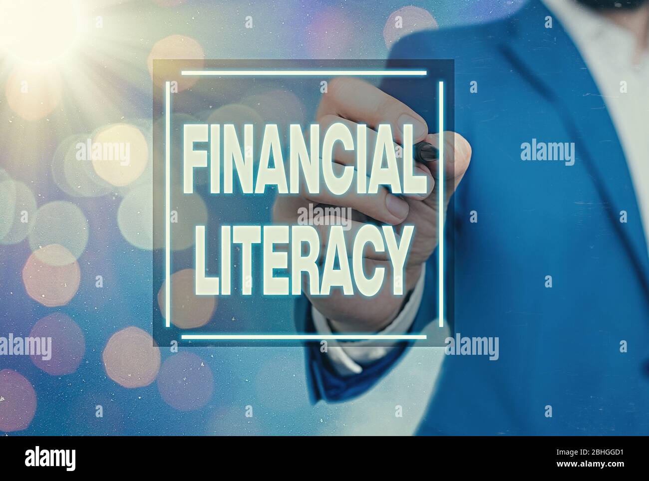 Handwriting text financial literacy hi-res stock photography and images ...