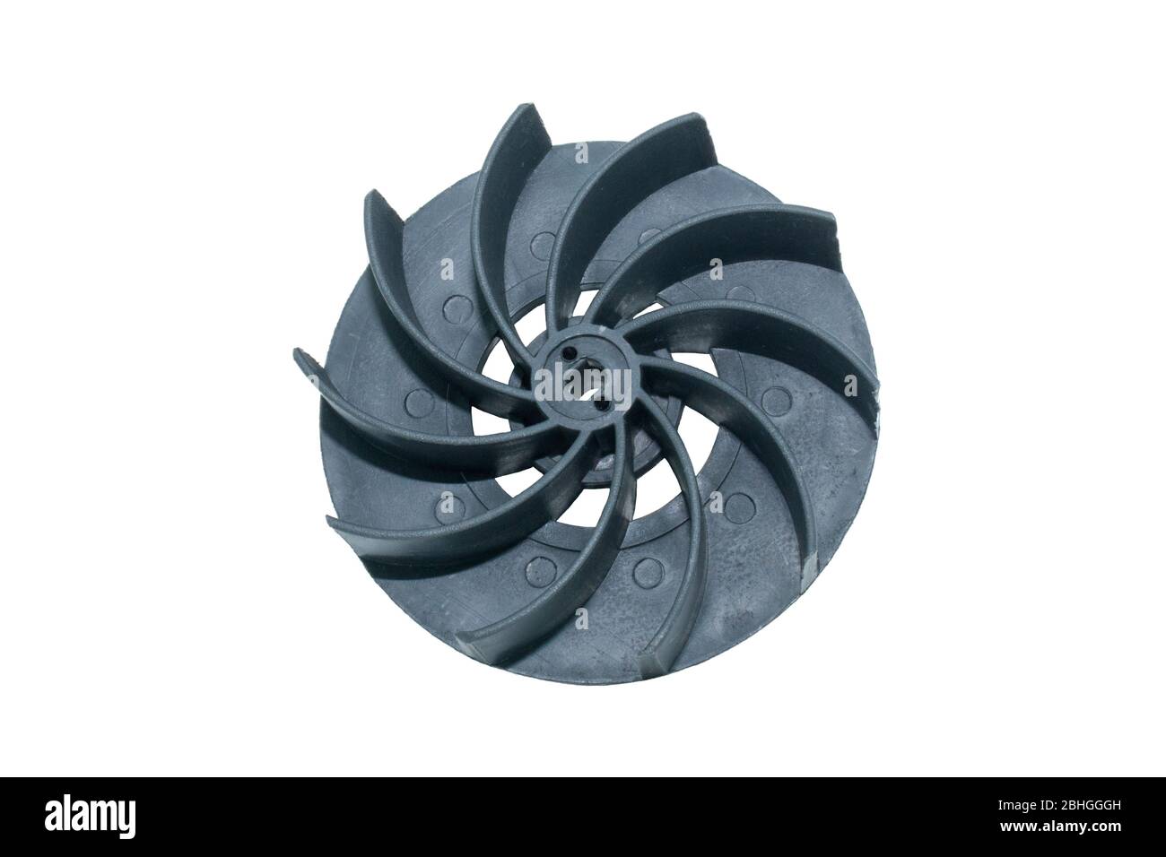 Blower cleaner fan blade black isolated vacuum cleaner blade Stock Photo -  Alamy