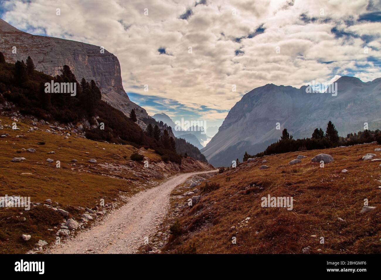 Mountain landscape of fanes national park hi-res stock photography and ...