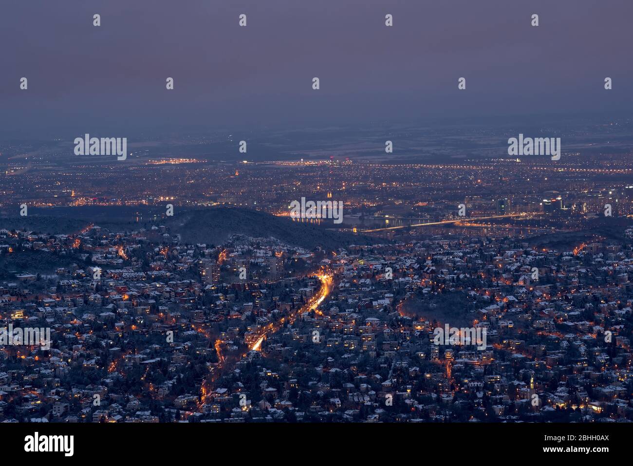 Bird eye panoramic aerial top hi-res stock photography and images - Alamy