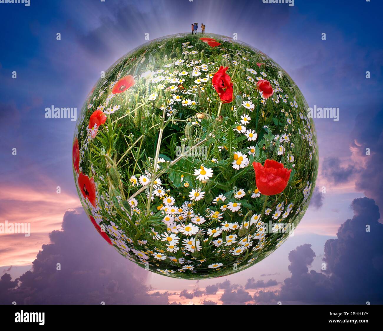 ENVIRONMENTAL CONCEPT: Our Beautiful World Stock Photo
