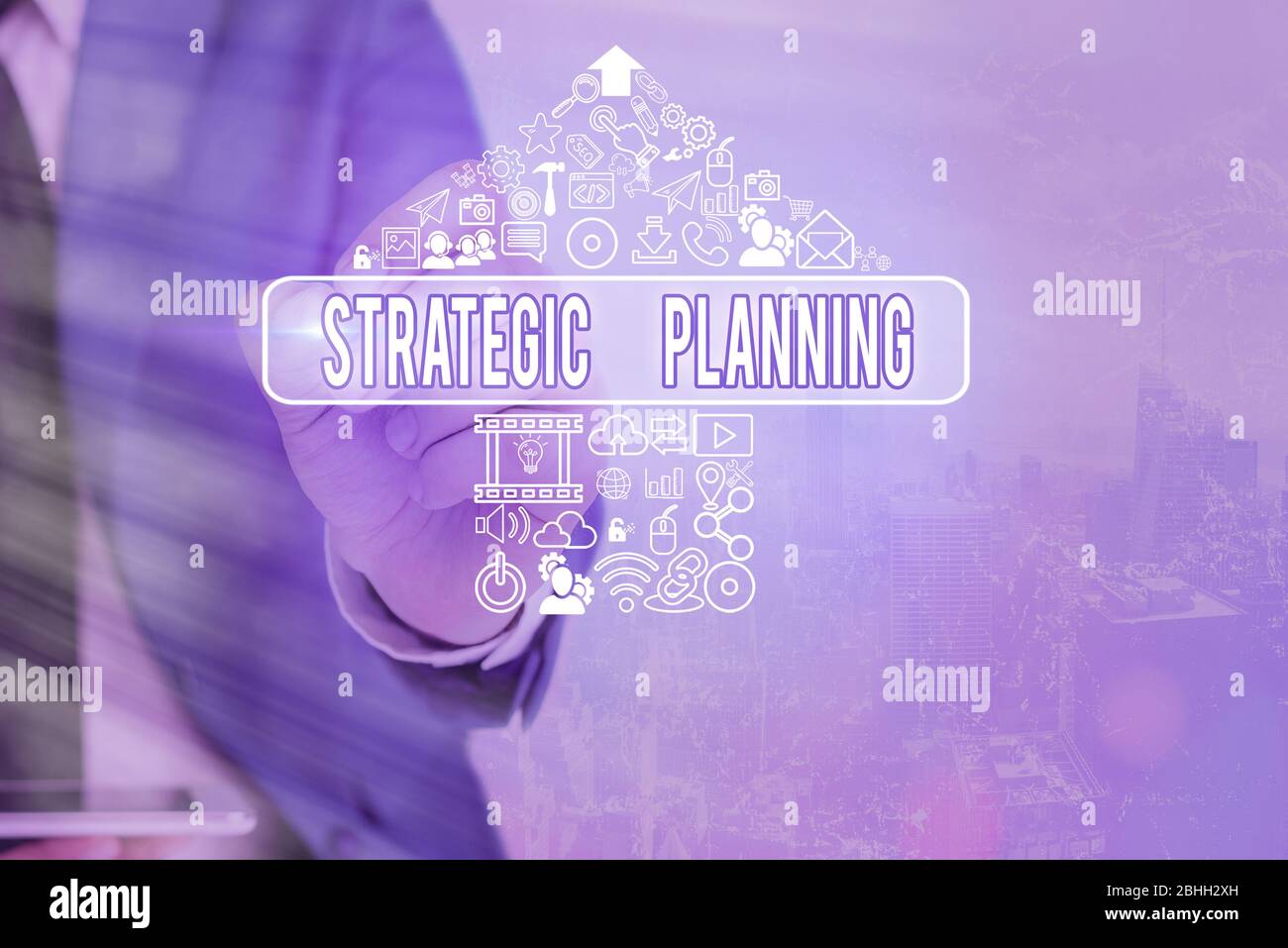 Handwriting text writing Strategic Planning. Conceptual photo ...