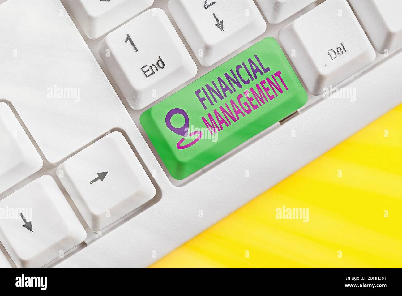 Word writing text Financial Management. Business photo showcasing efficient and effective way to Manage Money and Funds Stock Photo
