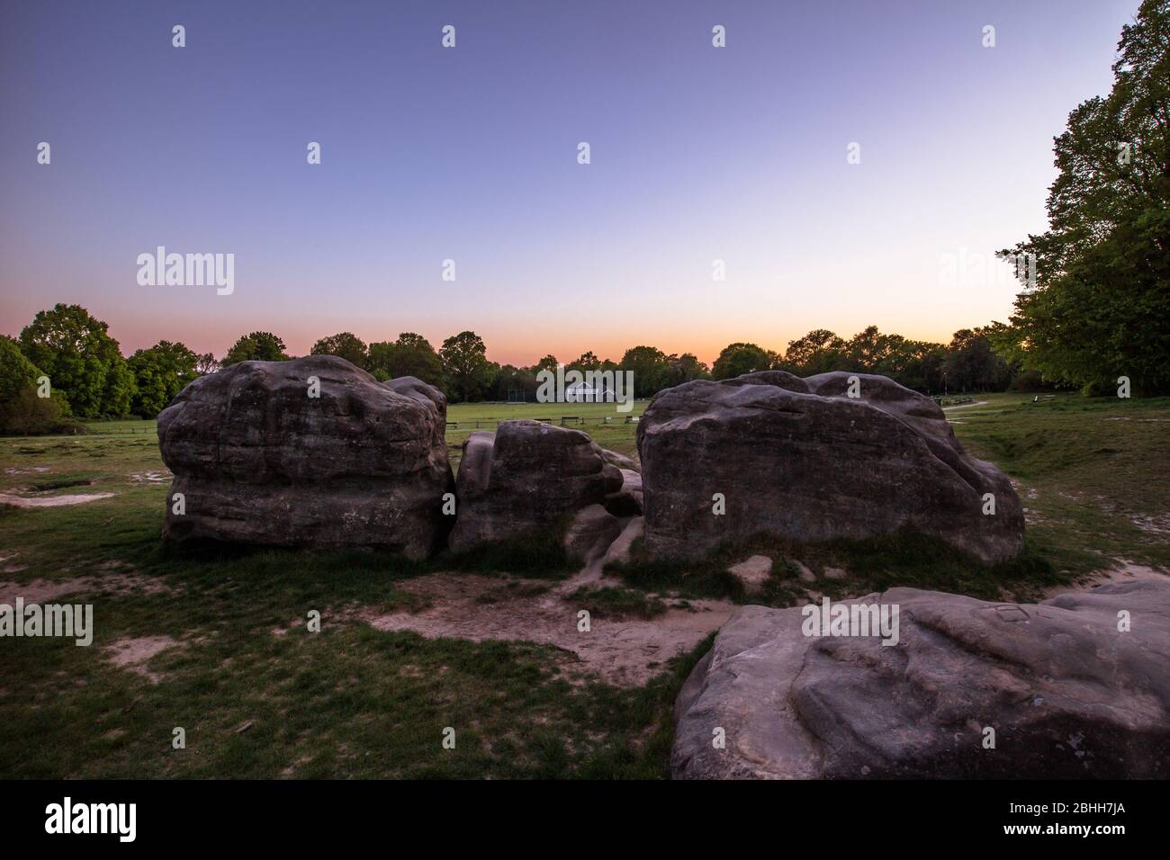 Wellington Rocks, Royal Tunbridge Wells Common, Kent a natural ...