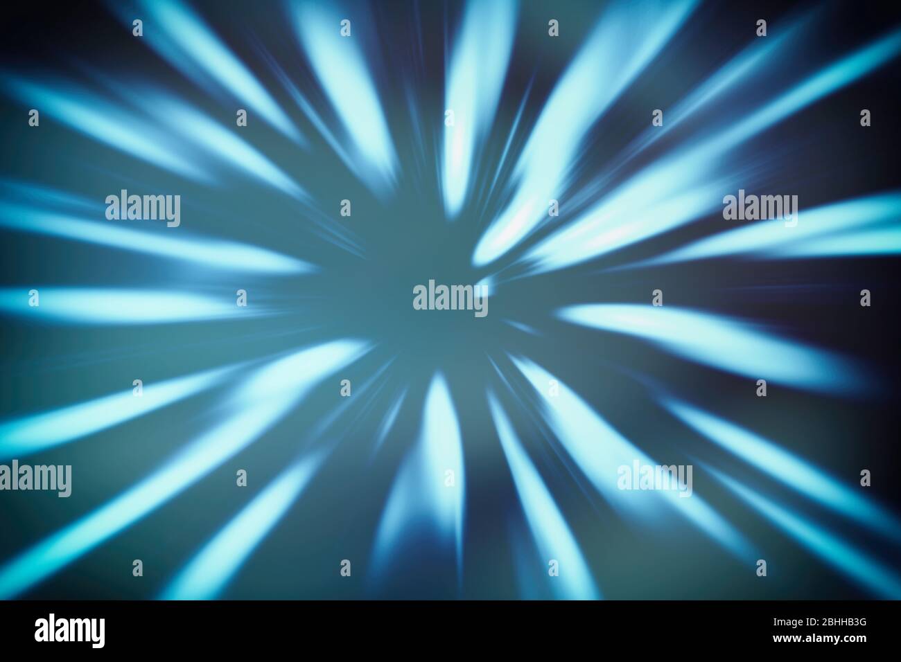 Black Rayed Blue Blue and black abstract background for design with radial blur Stock ...