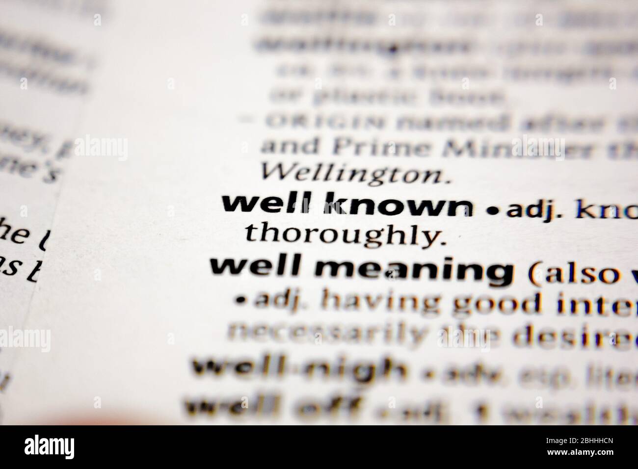 Well known phrase hi-res stock photography and images - Alamy