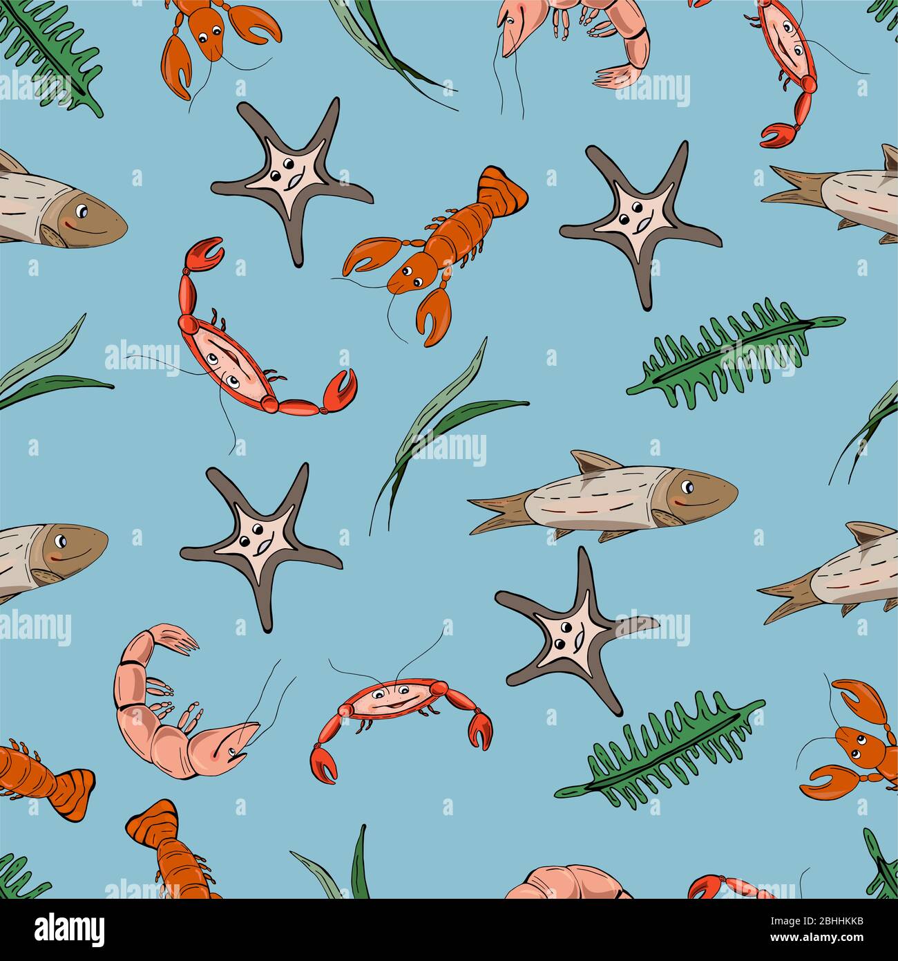 Lobster cartoon character hi-res stock photography and images - Alamy