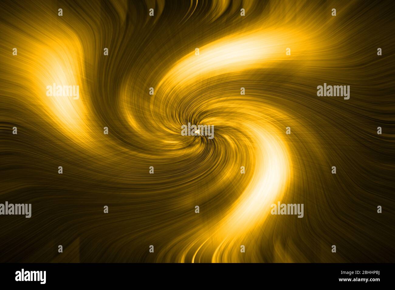 Yellow and black abstract background for design with radial blur Stock ...