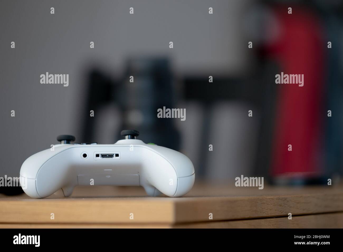 Shot in daylight in a well lit living room Stock Photo