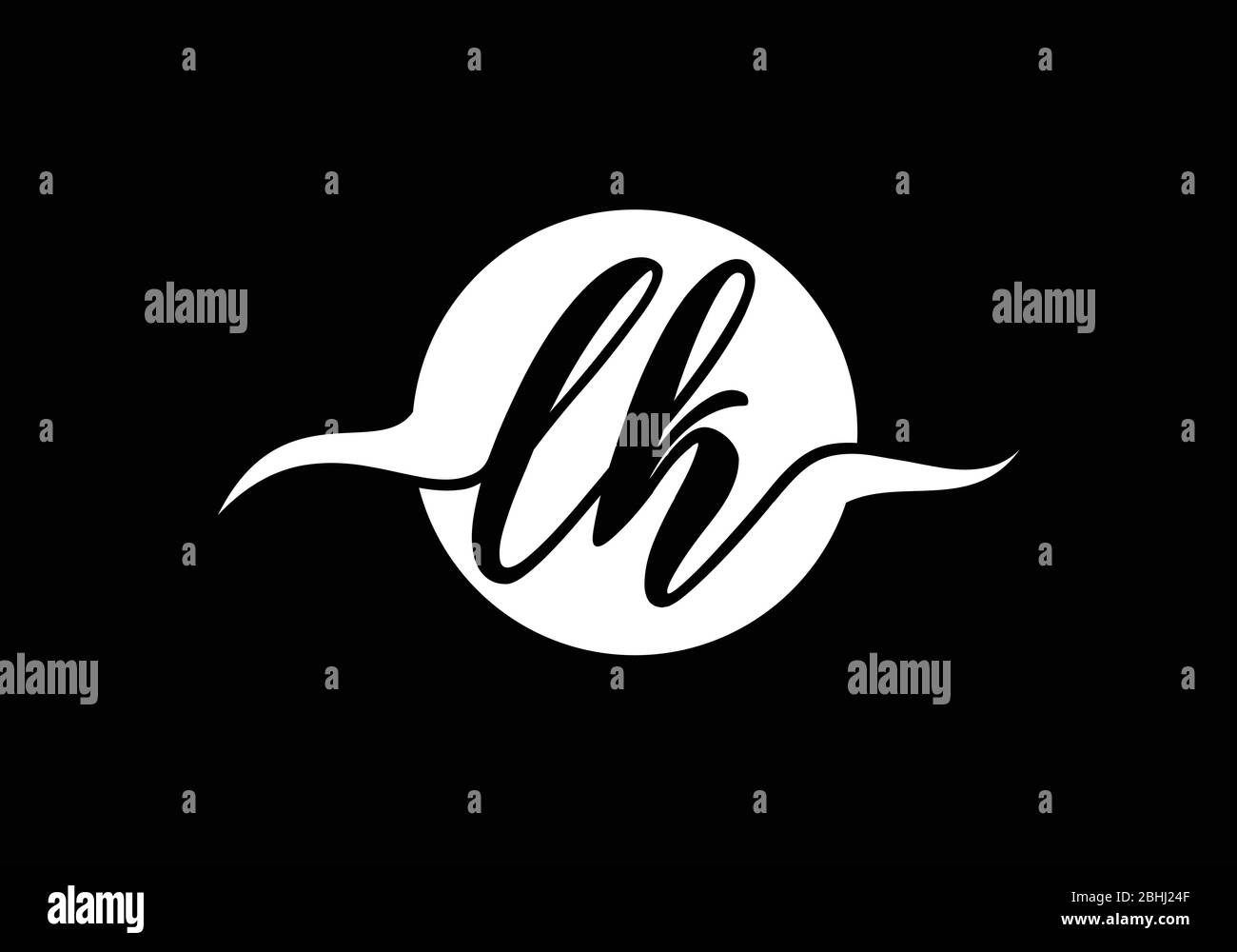 Initial Monogram Letter L K Logo Design Vector Template. LK Letter Logo ...
