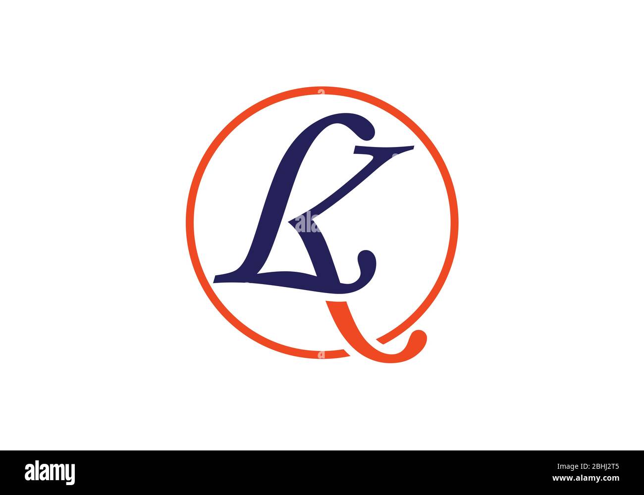Initial Monogram Letter L K Logo Design Vector Template. LK Letter Logo ...