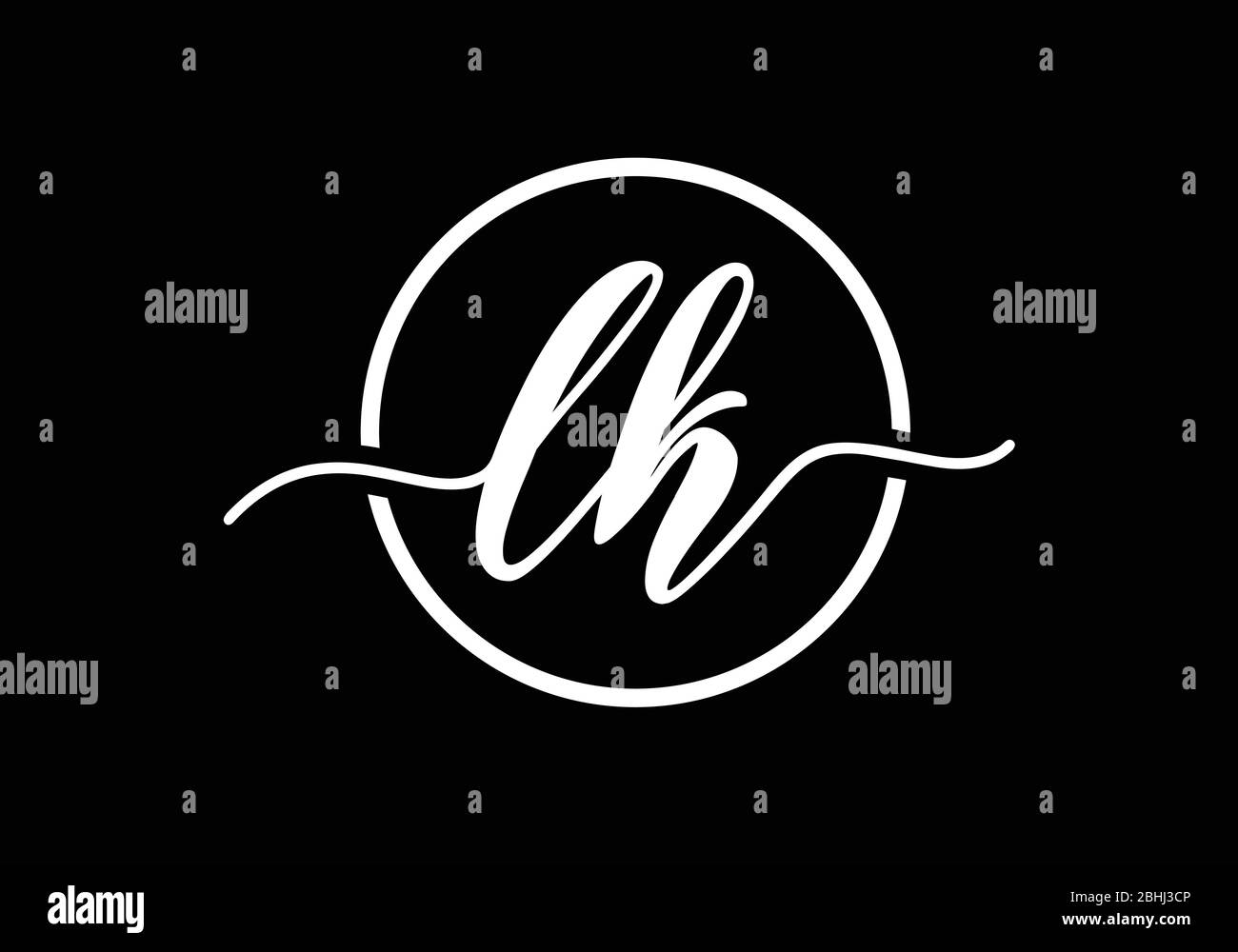 Initial Monogram Letter L K Logo Design Vector Template. LK Letter Logo ...