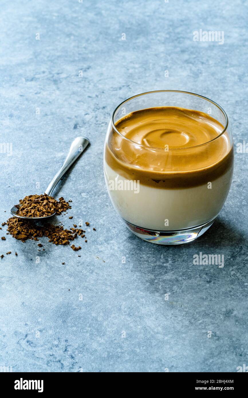 Dalgona Coffee / Whipped Creamy Fluffy and Trendy Instant Granulated Coffee Powder. Korean