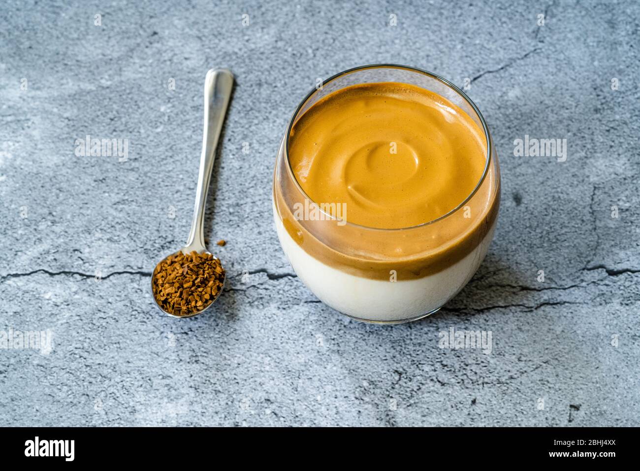 Dalgona Coffee / Whipped Creamy Fluffy and Trendy Instant Granulated Coffee Powder. Korean