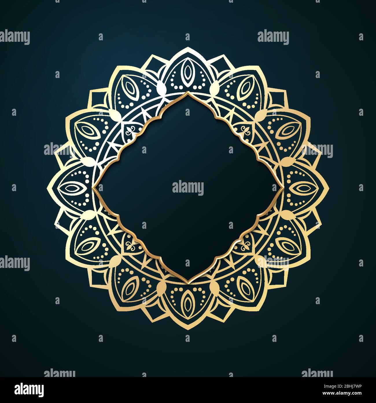 Islamic pattern black gold hi-res stock photography and images - Alamy