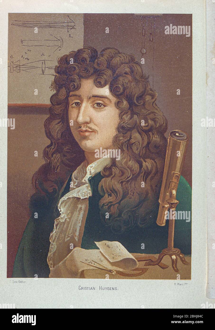 Christiaan Huygens [Cristian Huygens] also Hugenius or Huyghens; (14 ...