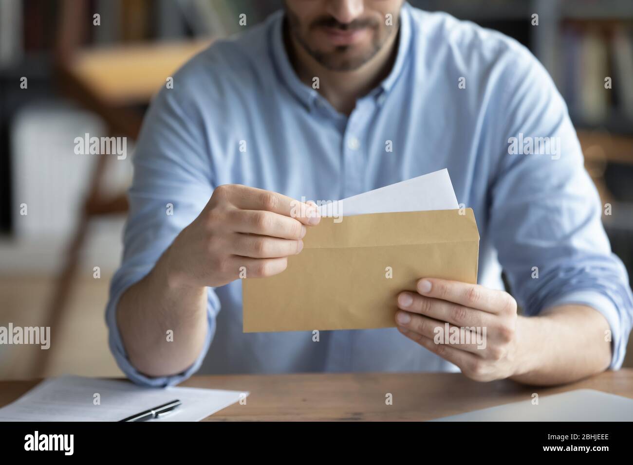 Envelope hands hires stock photography and images Alamy