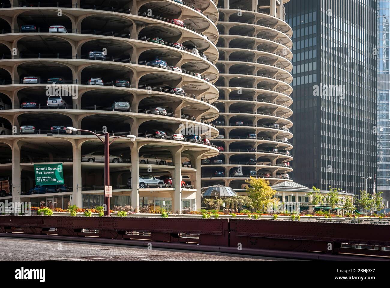 "Corn cob" buildings in Chicago, Illinois Stock Photo Alamy