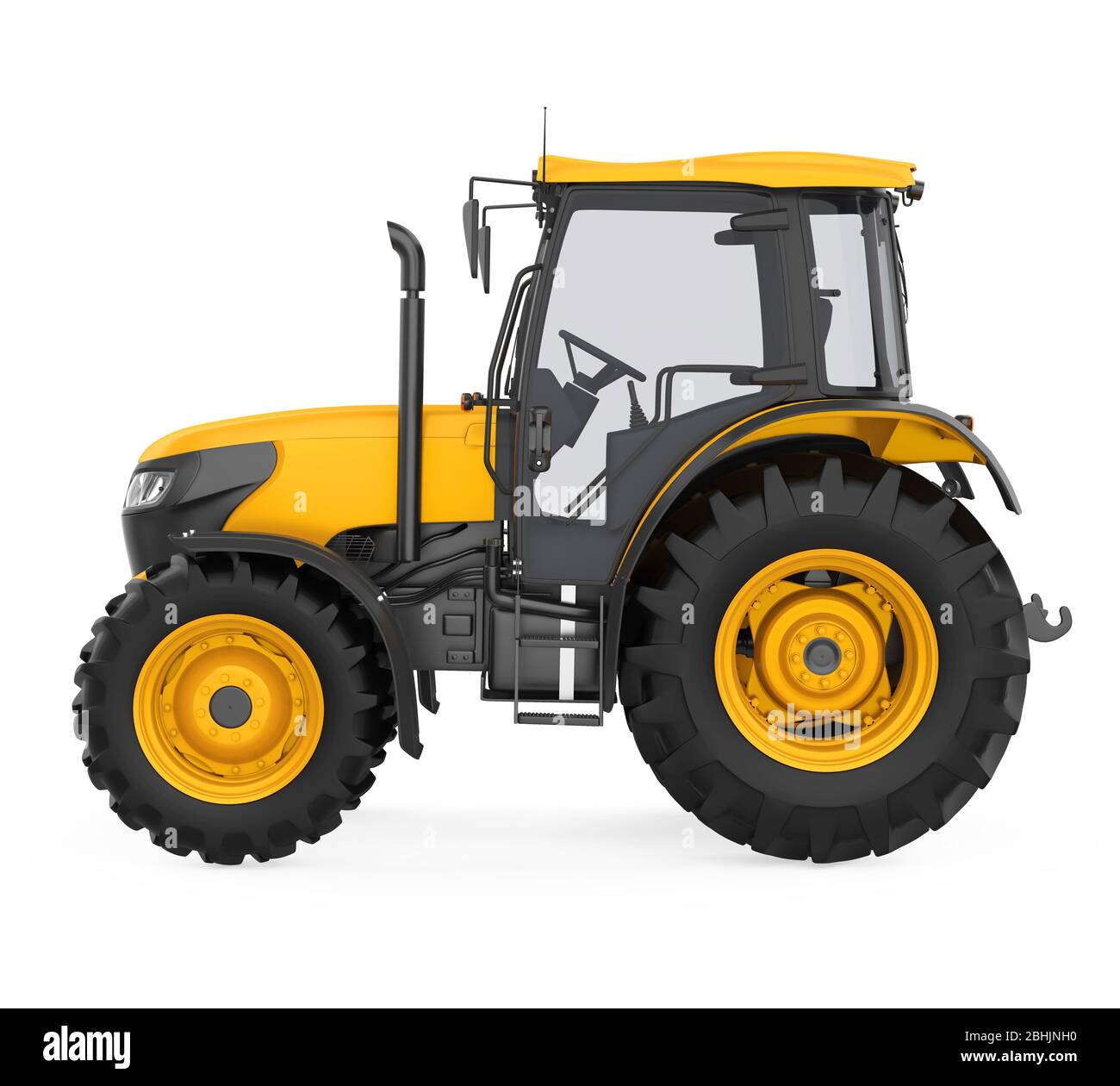Agriculture Tractor Isolated Stock Photo Alamy