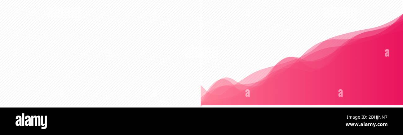 Abstract pink soft pastels wavy background vector illustration with ...