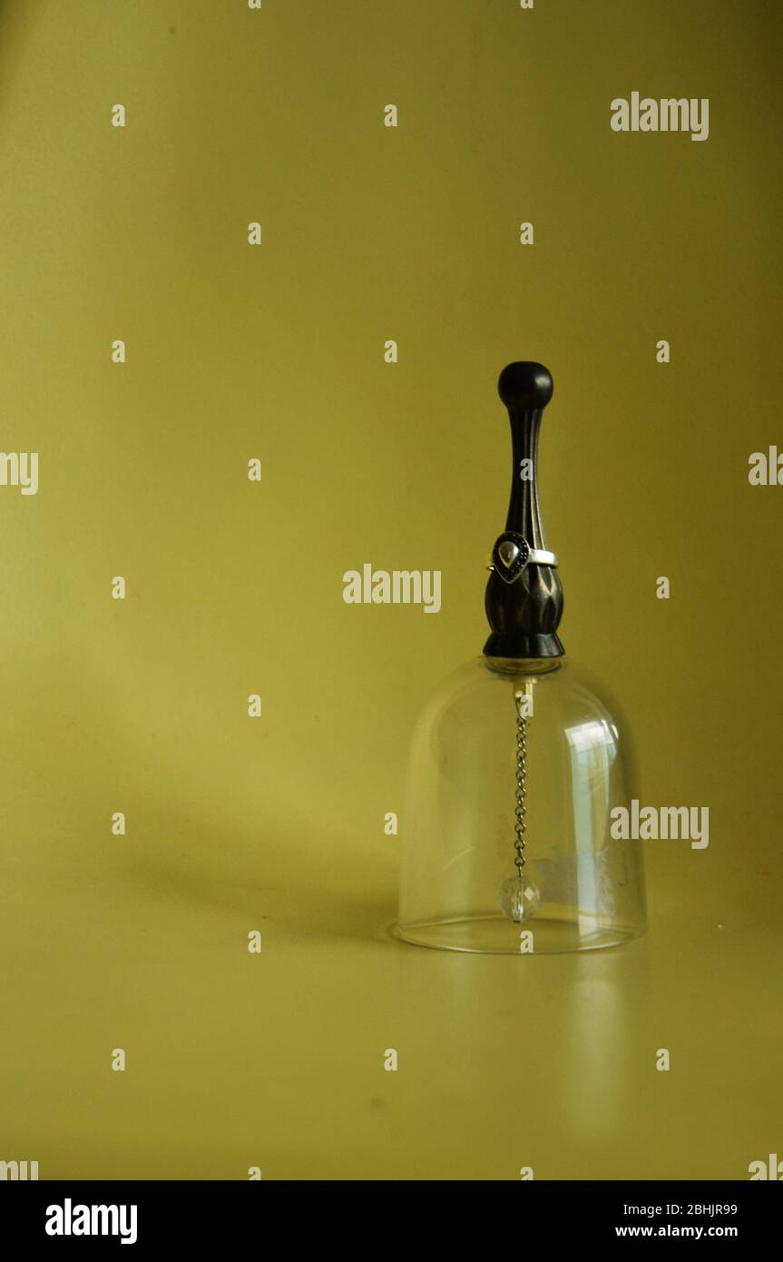 A Glass Bell Stock Photo Alamy