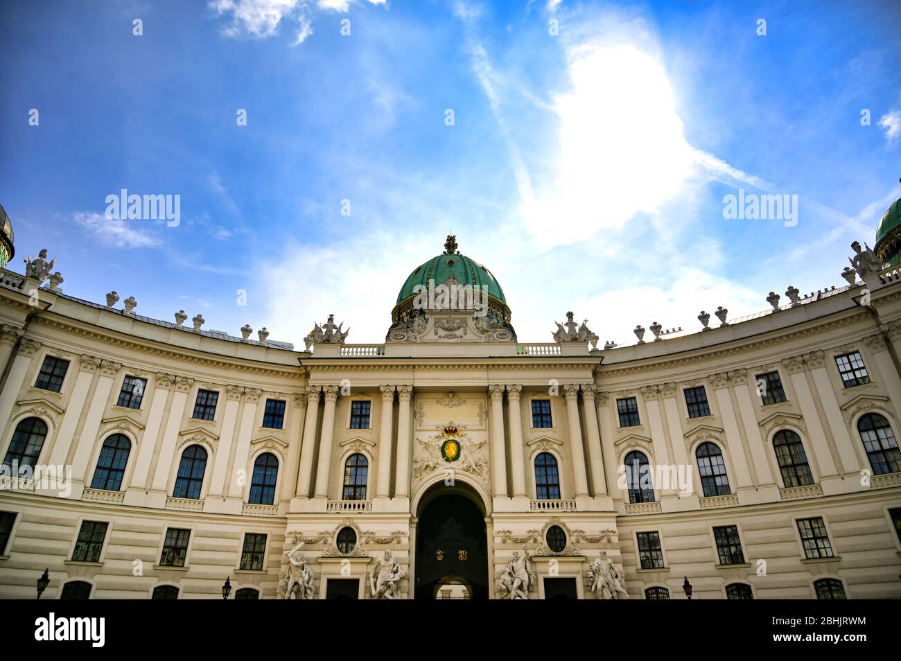 Vienna, Austria May 19, 2019 The Hofburg Palace is a complex of