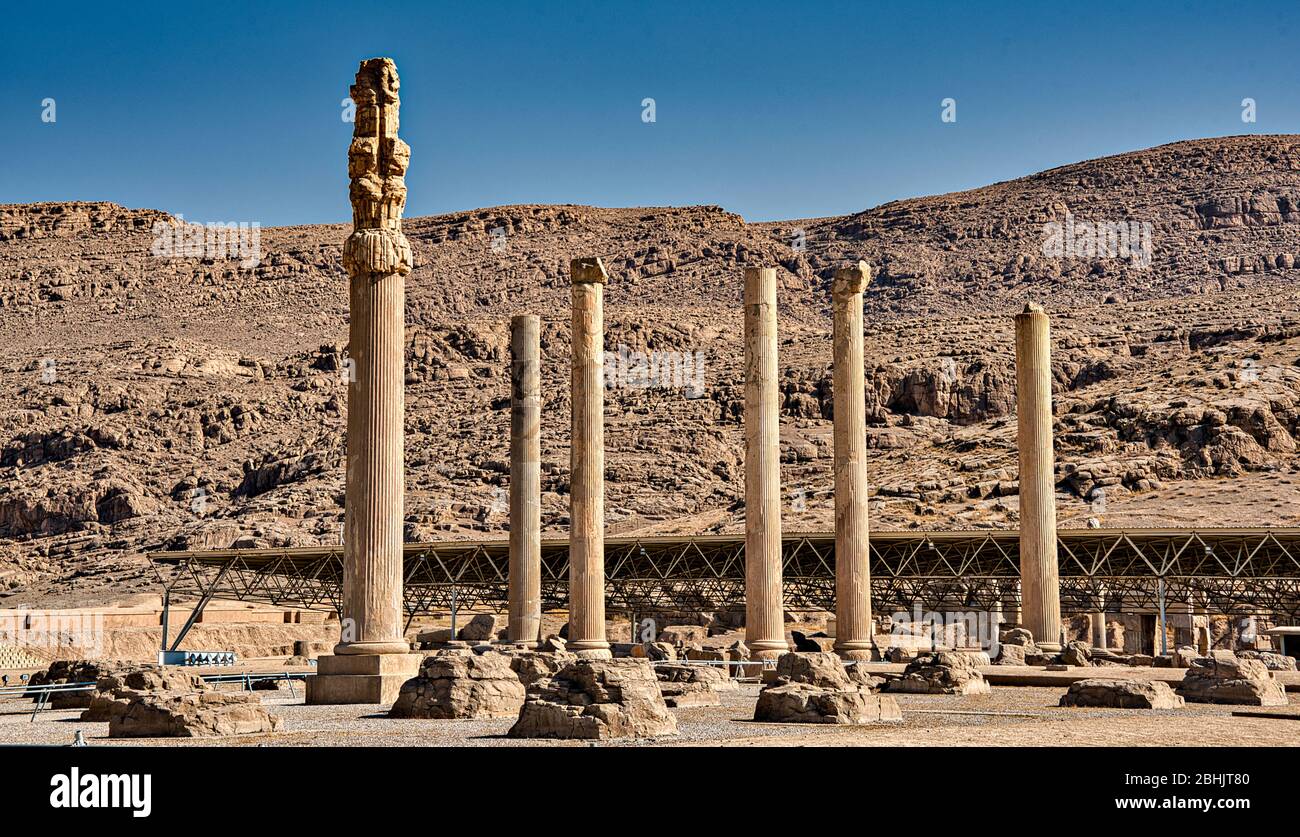 Apadana Palace, Persepolis, Iran Stock Photo Alamy