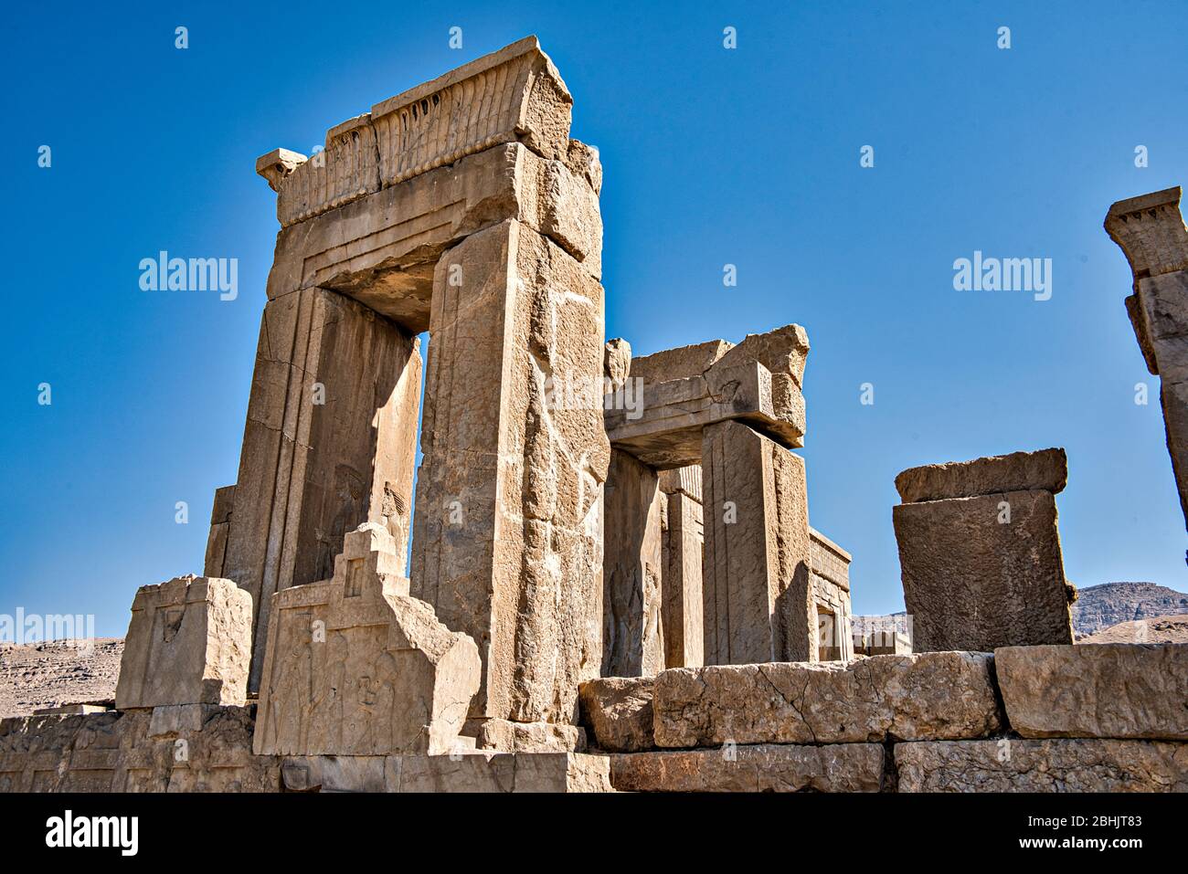 Tachara, Palace of Darius the Great, Persepolis, Iran Stock Photo - Alamy