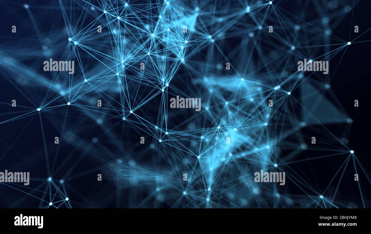 Computer generated graphics. Tech background. Stock Photo