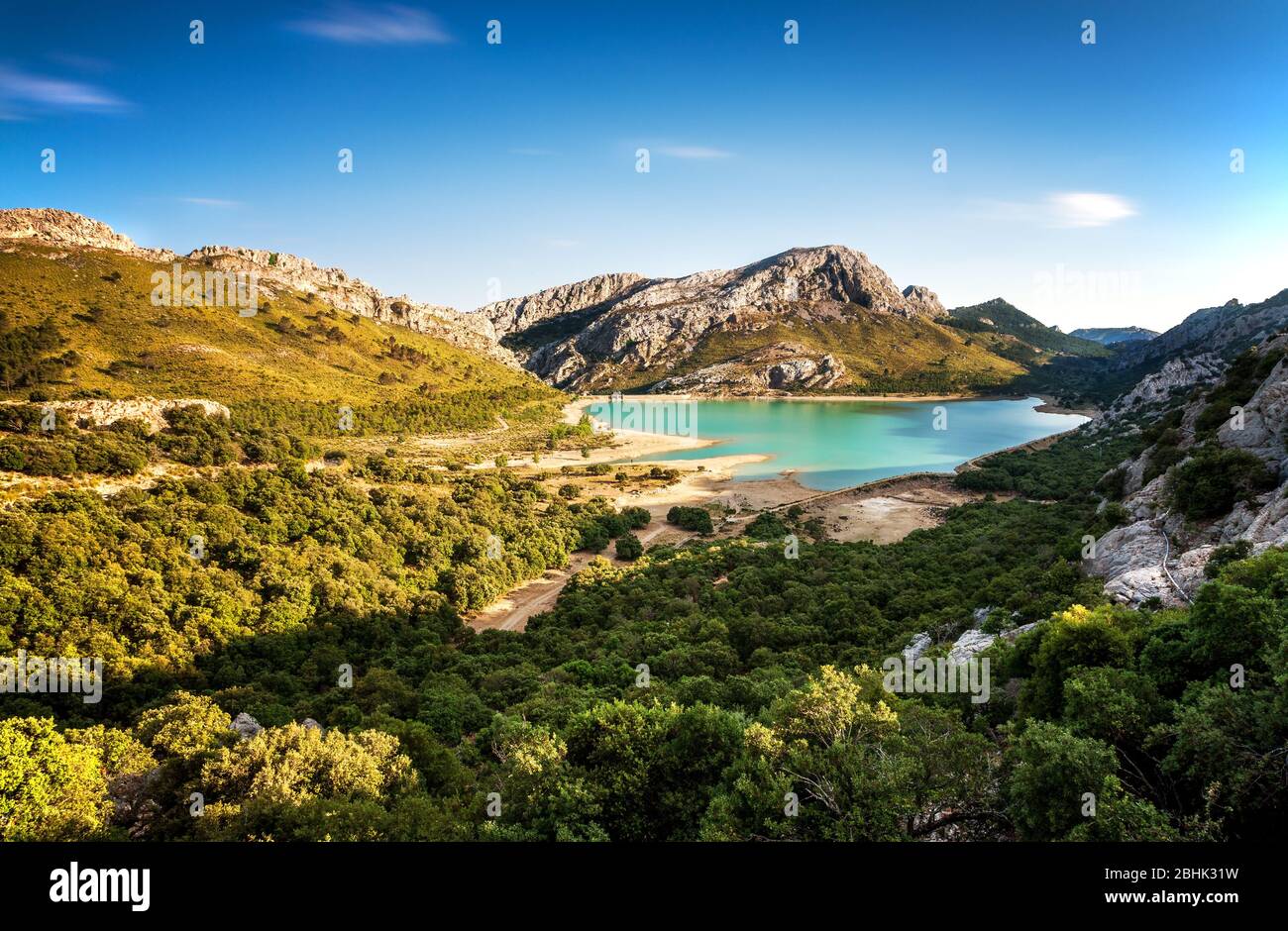Road to La Calobra, Escorca, Mallorca, Spain, Western Europe Stock Photo
