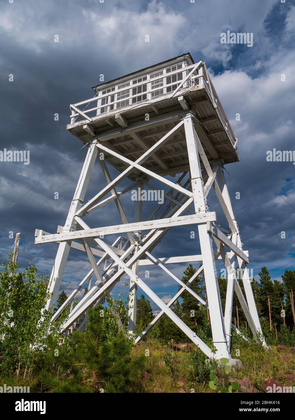 Ute Mountain Fire Lookout Tower National Historic Site, Ashley National