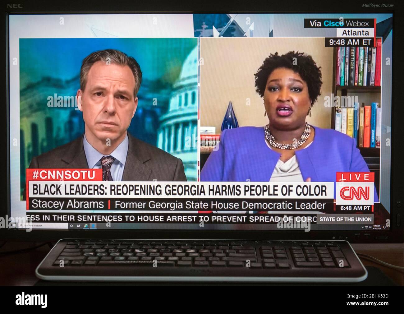 Jake tapper press hi-res stock photography and images - Alamy
