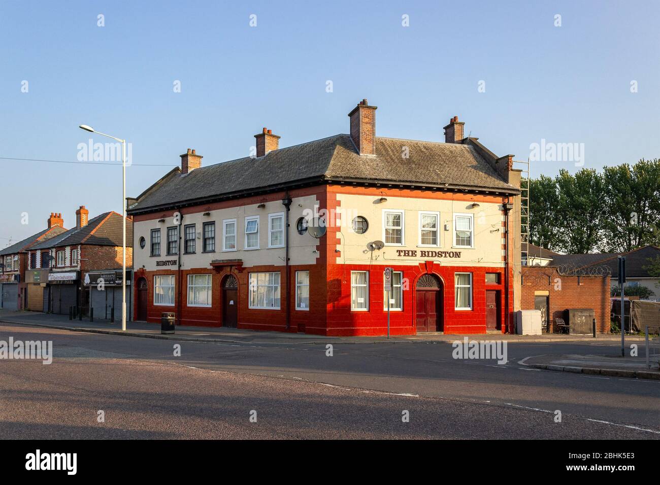 The Bidston pub and restaurant, Hoylake Road, Birkenhead Stock Photo