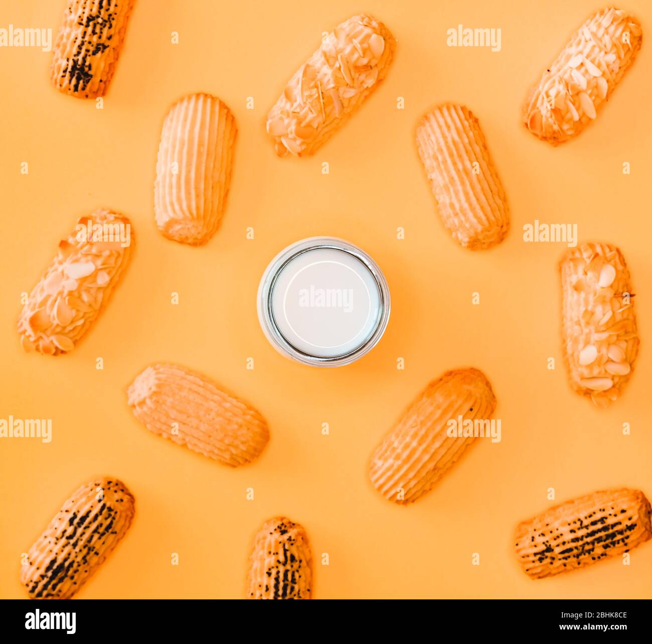 Cookies and milk Stock Photo Alamy