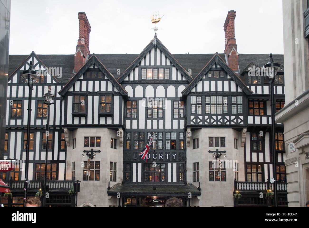 Traditional Department Store Tudor Revival Architecture Liberty London