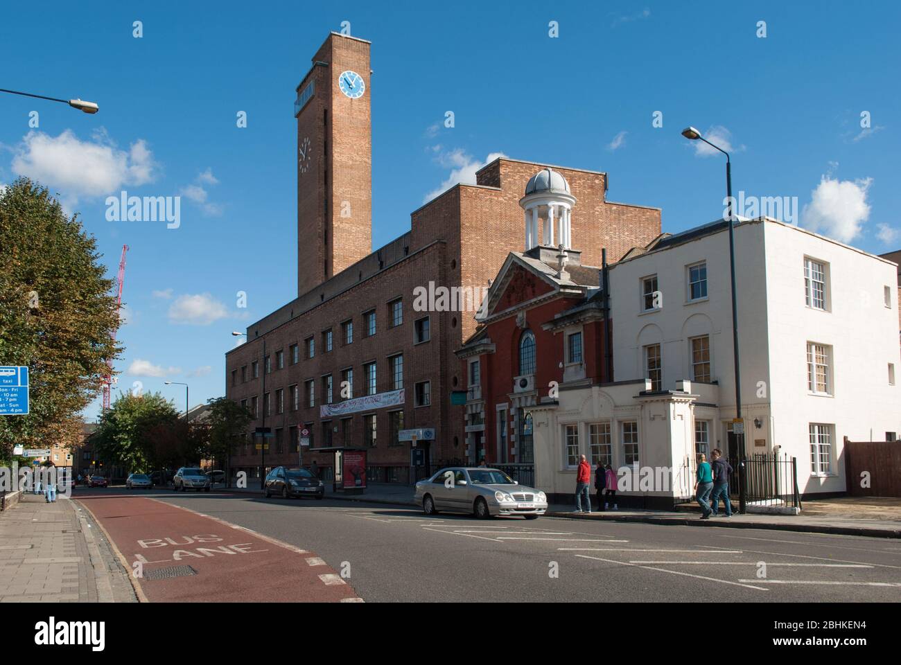 Red Brick Art Deco Architecture Spinnaker House, 142 Greenwich High