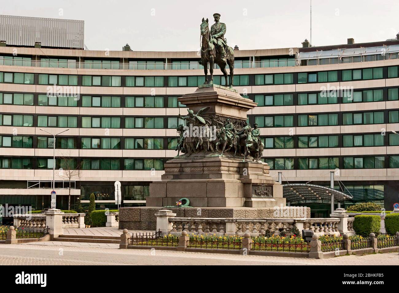 Monument to the Tsar or King Liberator, to the Russian King Alexander ...
