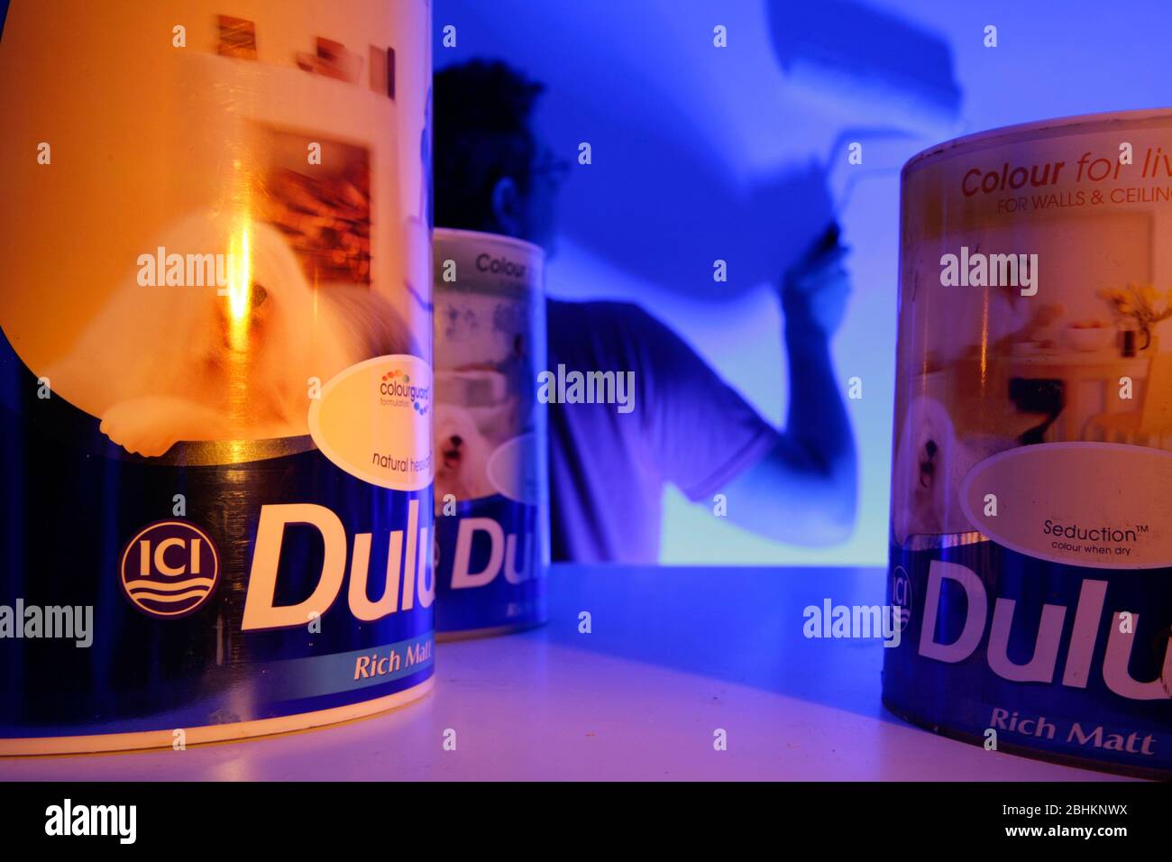 Dulux ici paint hires stock photography and images Alamy