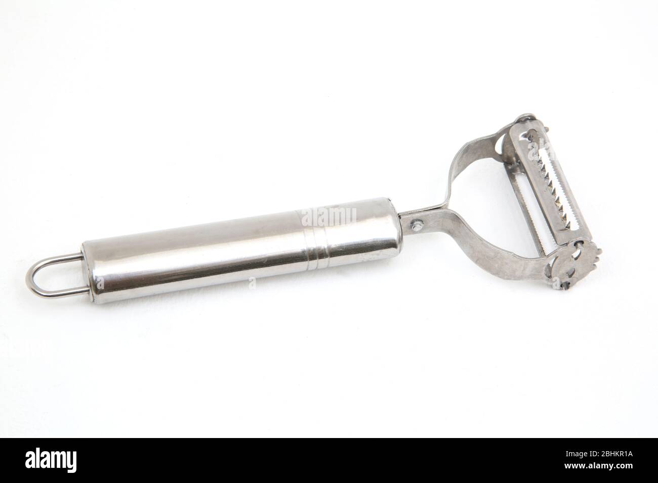 Stainless Steel Vegetable Peeler Stock Photo Alamy