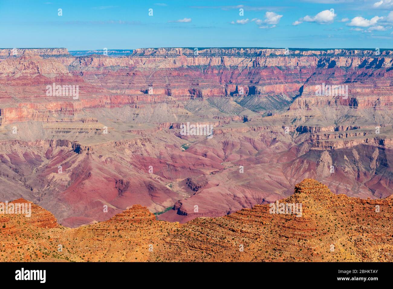 Grand Canyon landscape of the North Rim, Arizona, United States of America (USA). Stock Photo