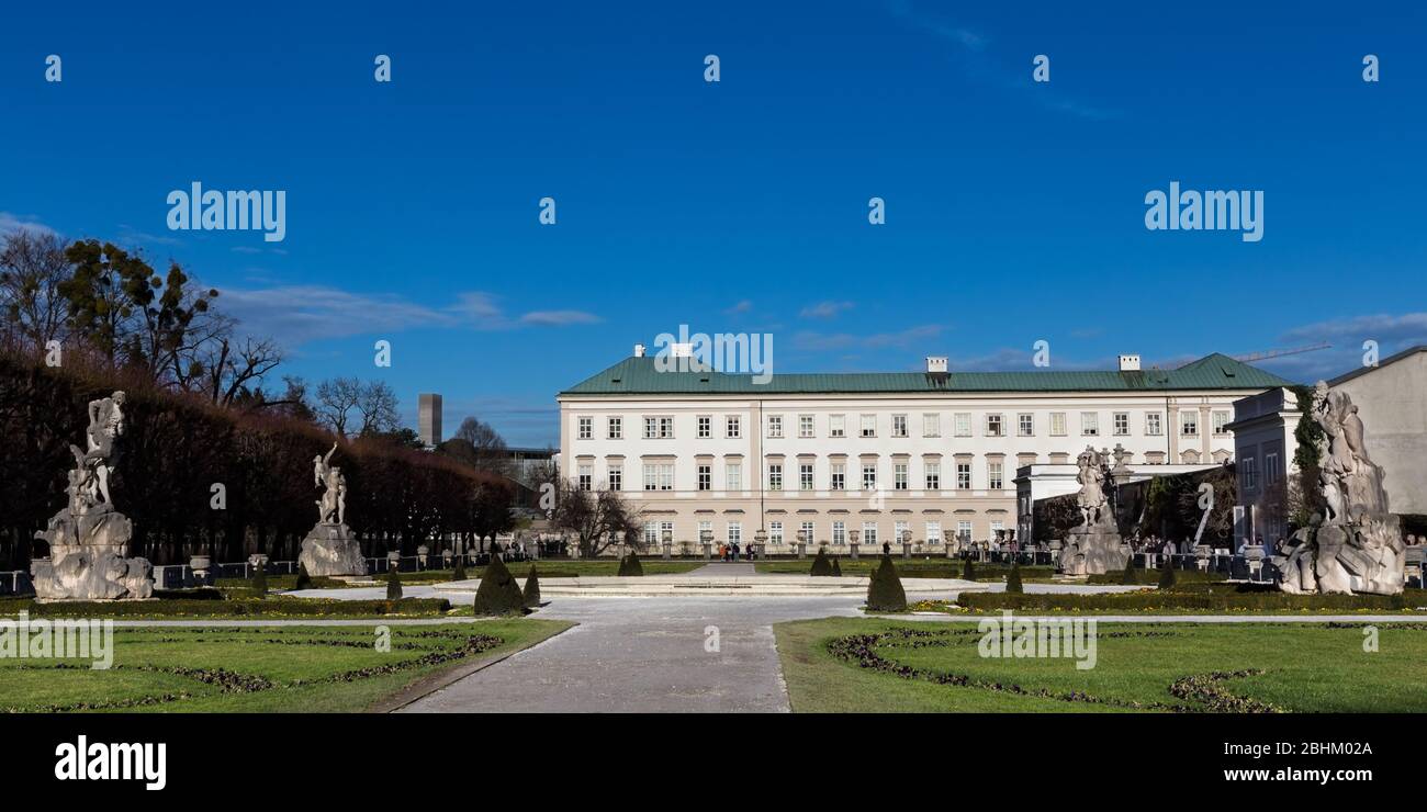 Christmastime in Salzburg, Austria Stock Photo