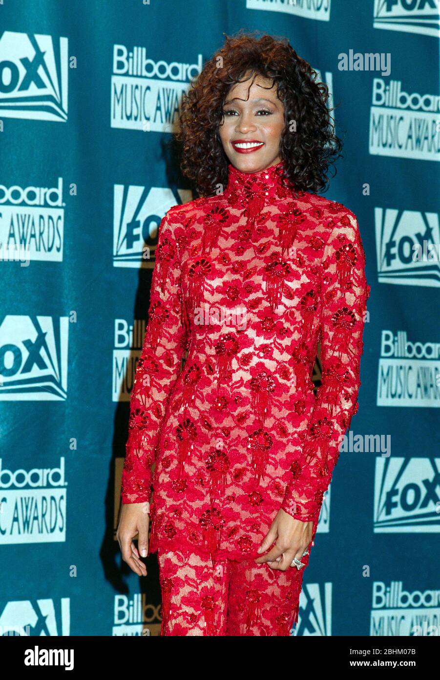 LOS ANGELES, CA. c.1993: Singer/actress Whitney Houston. File