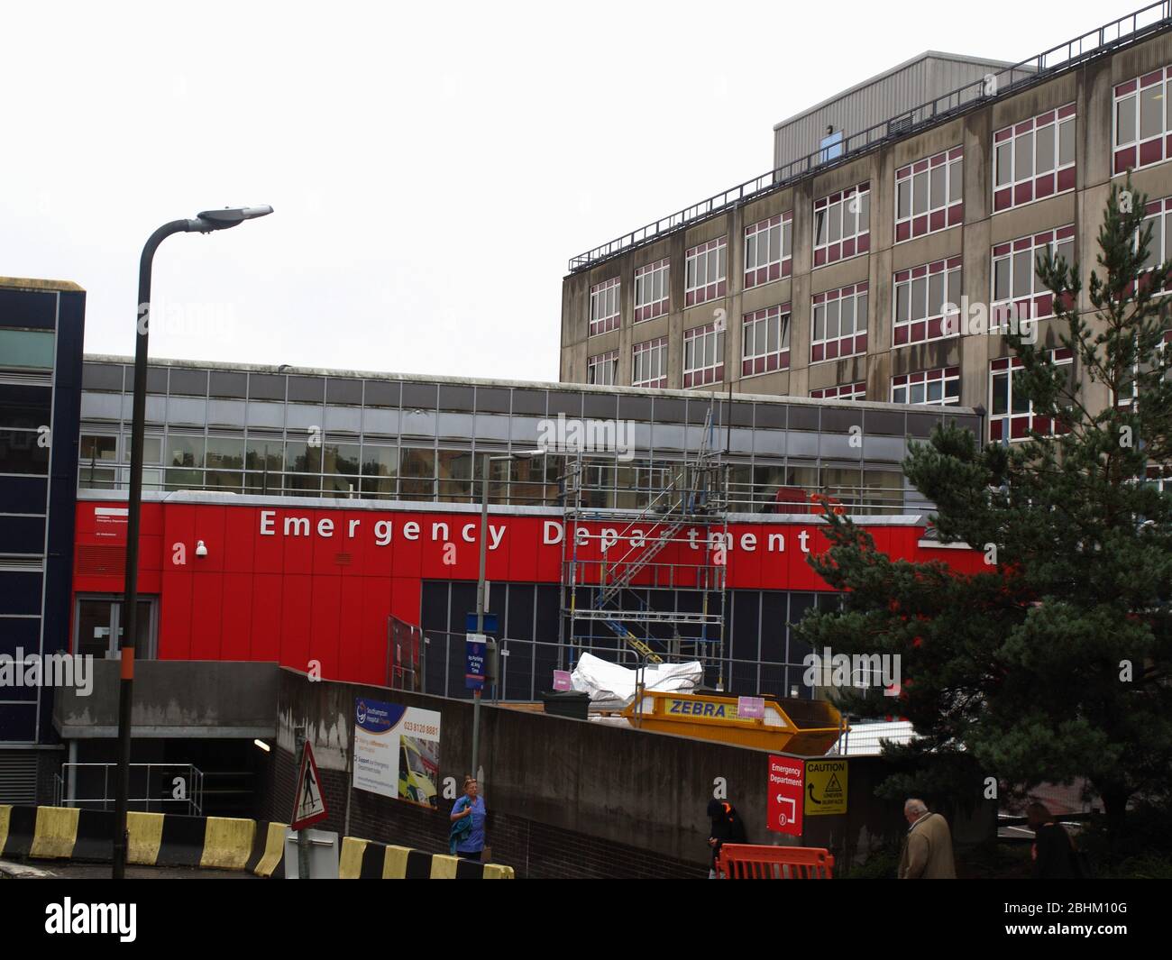 The emergency department of University Hospital Southampton, Coxford