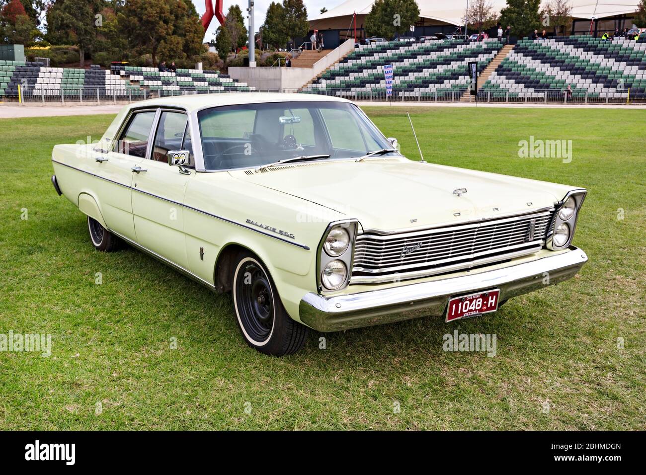 Automobiles /  Australian made 1965 Ford Galaxie displayed at a motor show in Melbourne Victoria Australia. Stock Photo