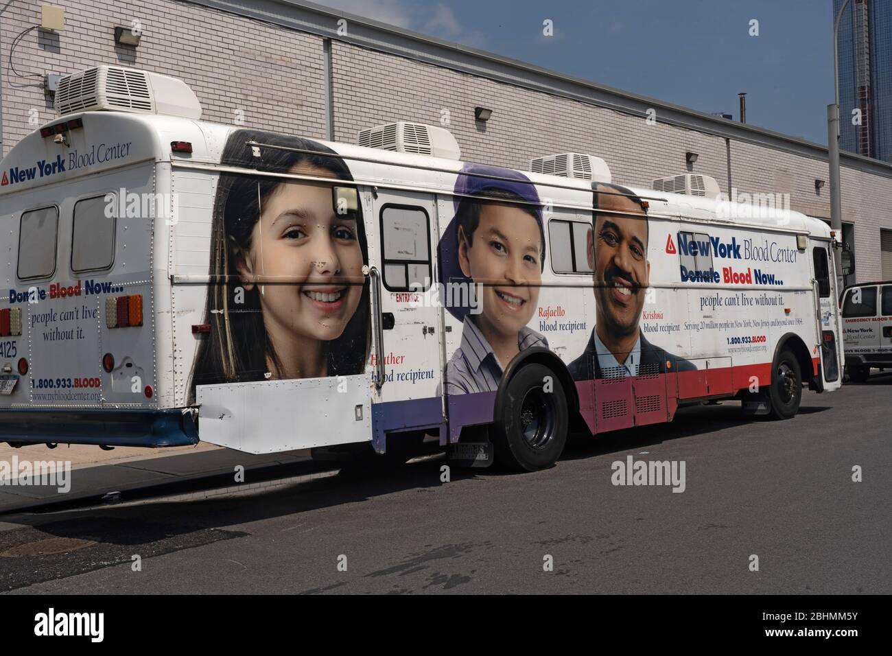 NEW YORK, NY APRIL 25, 2020 New York Blood Center collection