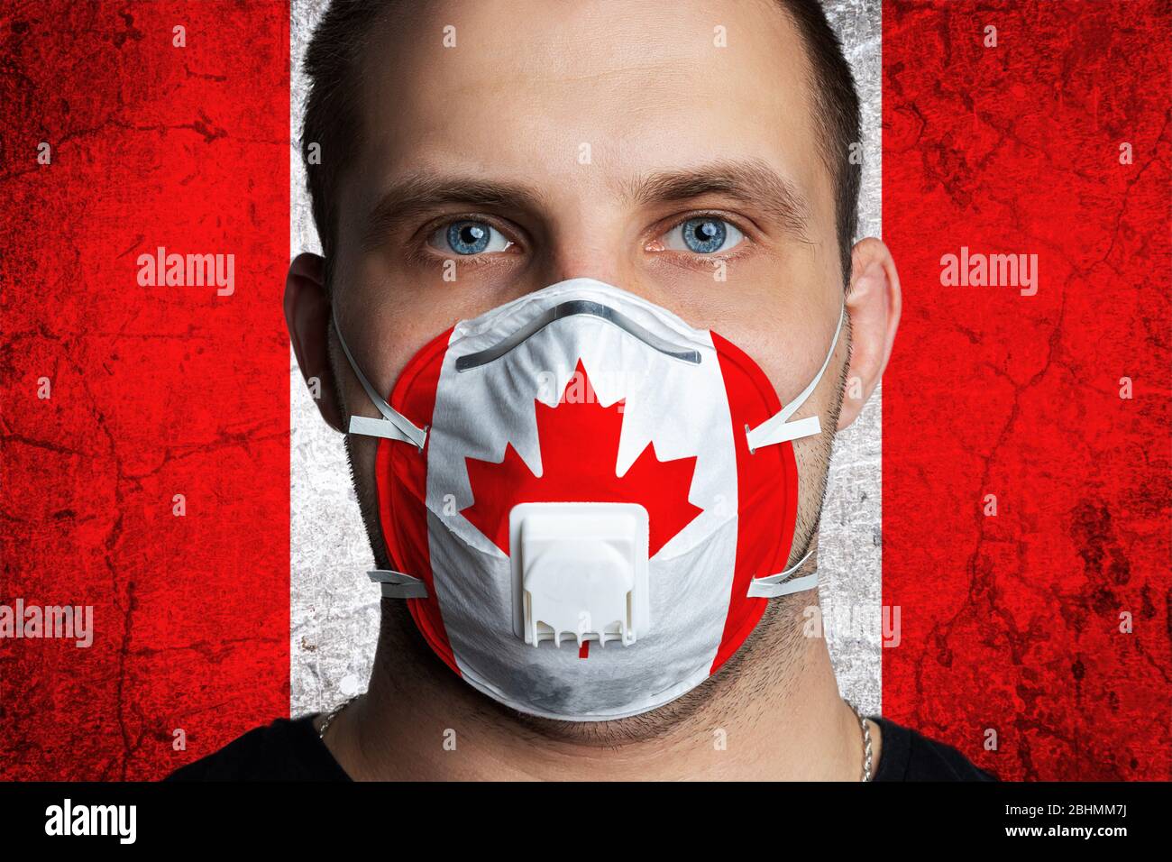 Download Canadian Flag Face Mask High Resolution Stock Photography And Images Alamy PSD Mockup Templates