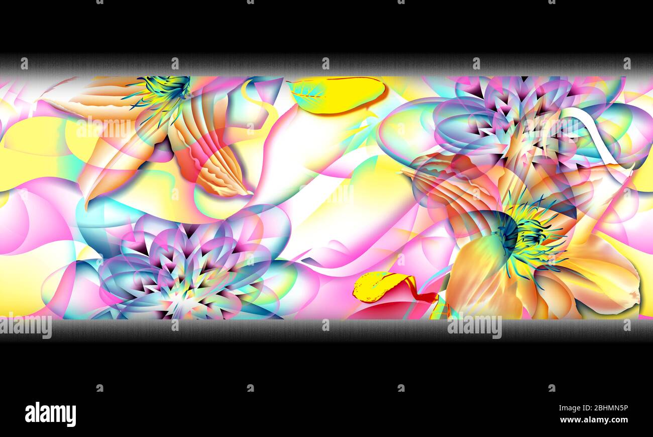 Abstract yellow border hi-res stock photography and images - Alamy